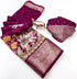 Vasthrlay Kalamkari Georgette Weaving