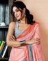 Vasthrlay Womens Printed Unstitched Dark Green Saree
