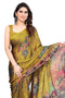 Vasthrlay Fashion Chiffon Dusty Turquoise Ethnic Wear