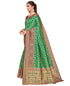 Vasthrlay Banarasi Pistagreen Ethnic Wear