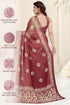 Vasthrlay Fashion Chiffon Printed Parrot Ethnic Wear