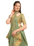 Vasthrlay Multicolor Embroidered Saree