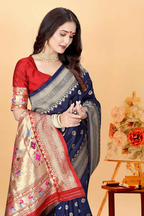 Vsathrlay Banarasi Paithani Kanjivaram Collections Ethnic Wear