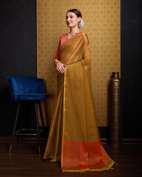 Vasthrlay Cotton Unstitched Saree