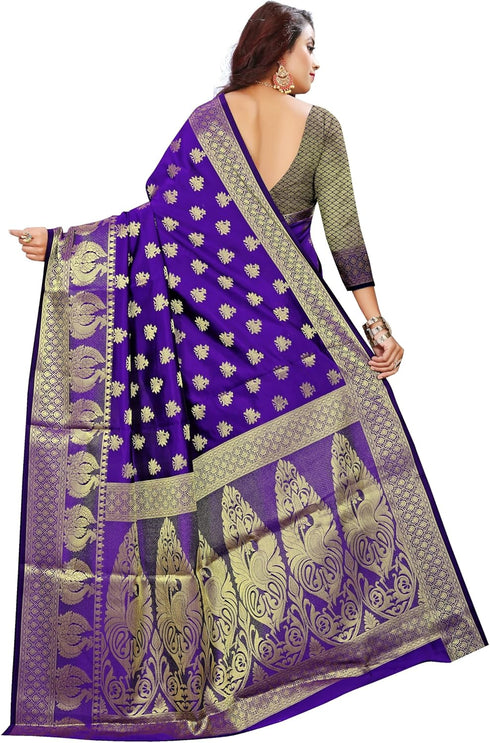 Vasthrlay Jacquard Unstiched Ethnic Wear