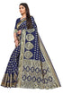 VasthrlayMaroon Woven Kanjivaram Blend Saree
