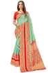 Vasthrlay Banarasi Gs Vivah Green Ethnic Wear