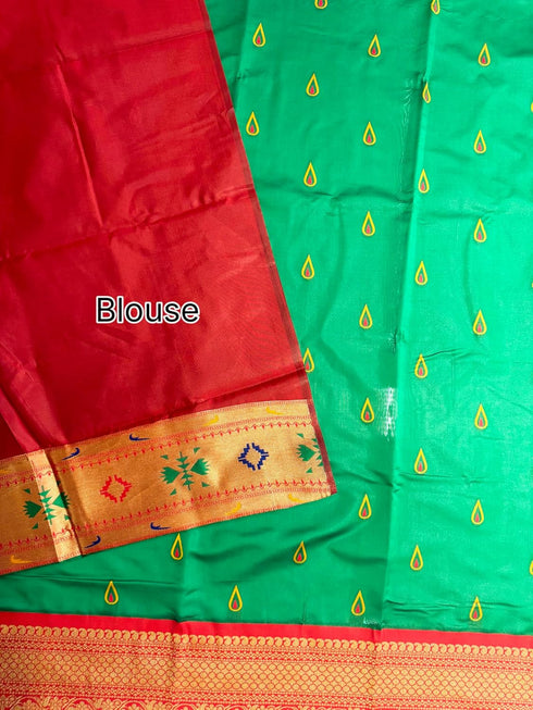 Vasthrlay Paithani Kanjivaram Royalblue