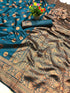 Vasthrlay Banarasi Unstitched Saree