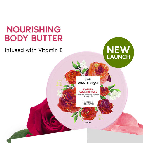 Wanderlust English Country Rose Body Butter