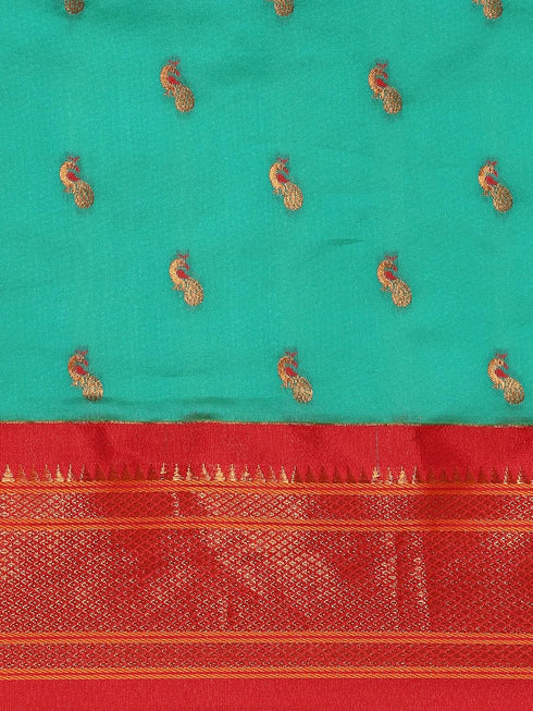 Vasthrlay Paithani Purple Saree