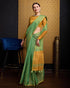 Vasthrlay Women's Cotton Length Unstitched Saree