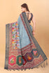 Vasthrlay Kanjivaram Traditional Unstitched Saree