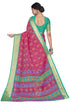 Vasthrlay Organza Bandhani Green Ethnic Wear