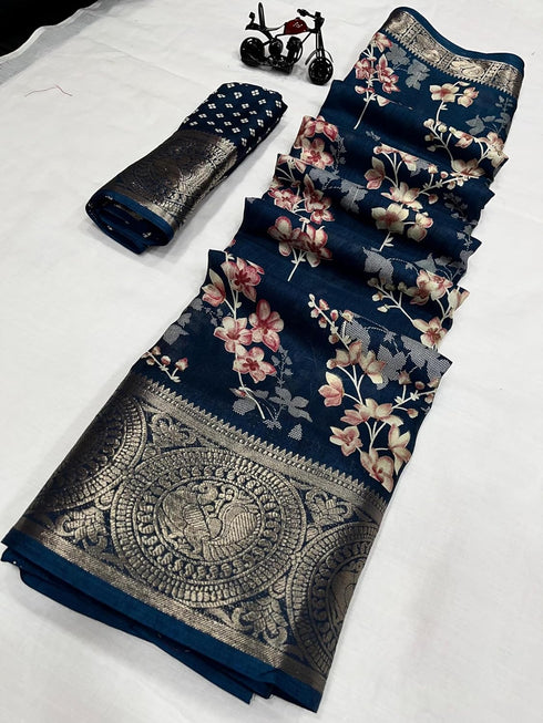 Vasthrlay Kashmiri Saree Unstitched