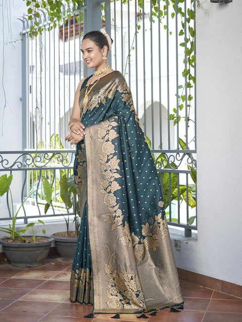 Vasthrlay Trendy Banarasi Jacquard
