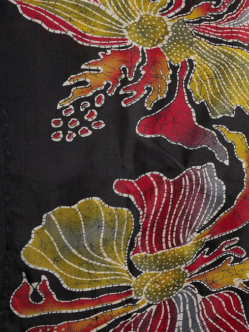 Vasthrlay Bhagalpuri Printed Unstitched 4160s232n Black3