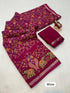 Vasthrlay Kalamkari Digital Piece Navy