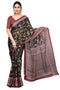 Vasthrlay Fashion Chiffon Printed Navy Ethnic Wear