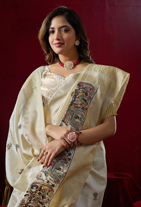 Vasthrlay Embroidery Saree