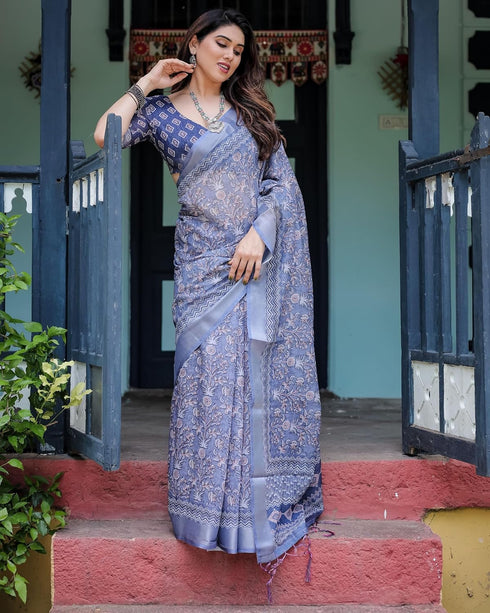 Vasthrlay Floral Saree