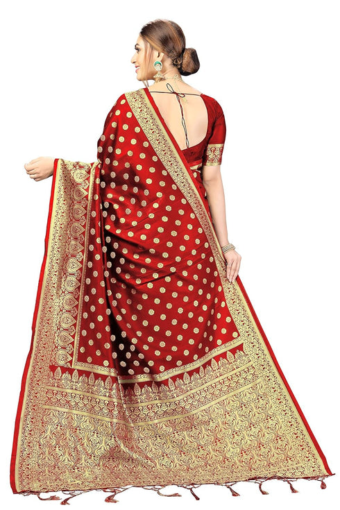 Vasthrlay Jacquard Stitched Blouse Ethnic Wear