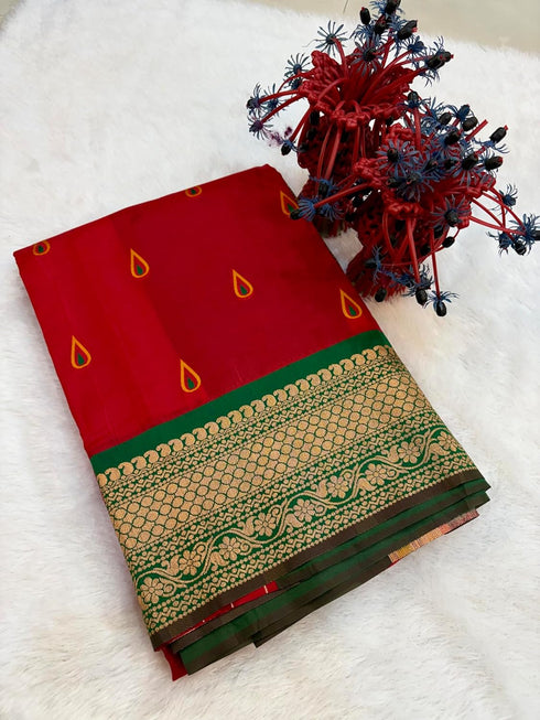 Vasthrlay Paithani Kanjivaram Royalblue