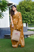 Vasthrlay Fashion Chiffon Printed Parrot Ethnic Wear