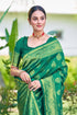 Vasthrlay Banarasi Wine Ethnic Wear