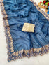 Vasthrlay Georgette Embroidery Saree