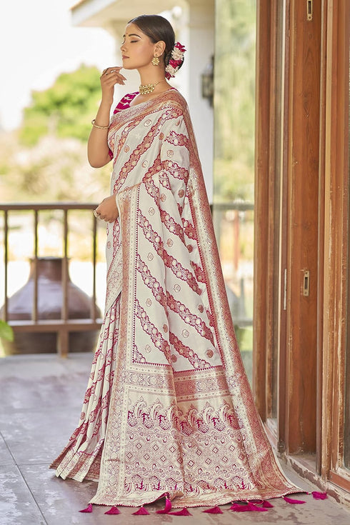 Vasthrlay Adorable Pattern Banarasi Piece Mn1738