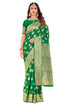 Vasthrlay Banarasi Green Ethnic Wear