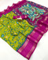 Vasthrlay Tussar Print Saree