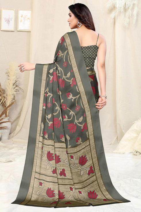 Vasthrlay Fashion Chiffon Printed Ethnic Wear