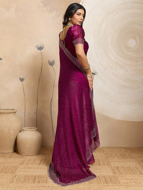 Vasthrlay Chiffon Saree