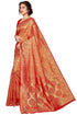 Vasthrlay Banarasi Gs Wedding Red Ethnic Wear