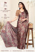 Vasthrlay Fashion Chiffon Printed Dusty Ethnic Wear