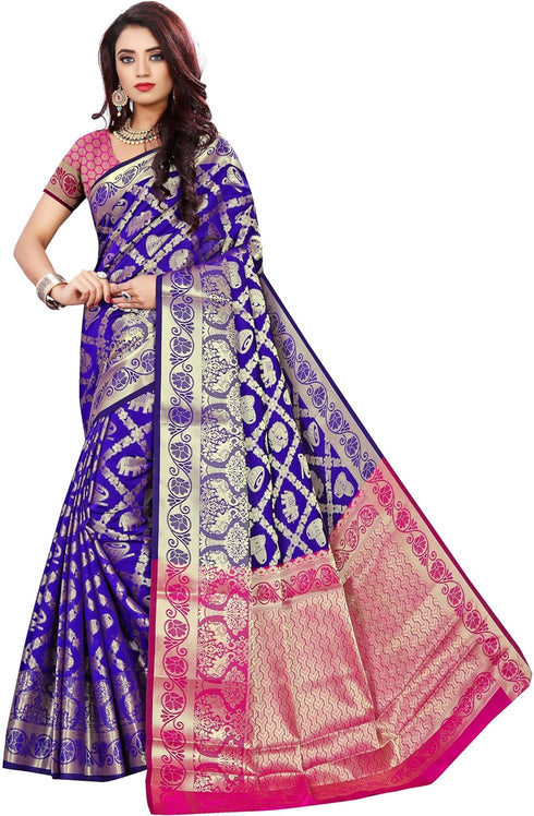 Vasthrlay Banarasi Unstiched Ethnic Wear