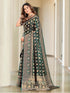 Vasthrlay Kanjivaram Satin Orange Ethnic Wear
