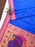 Vasthrlay Paithani Kanjivaram Royalblue