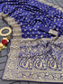 Vasthrlay Banarasi Unstitched Saree