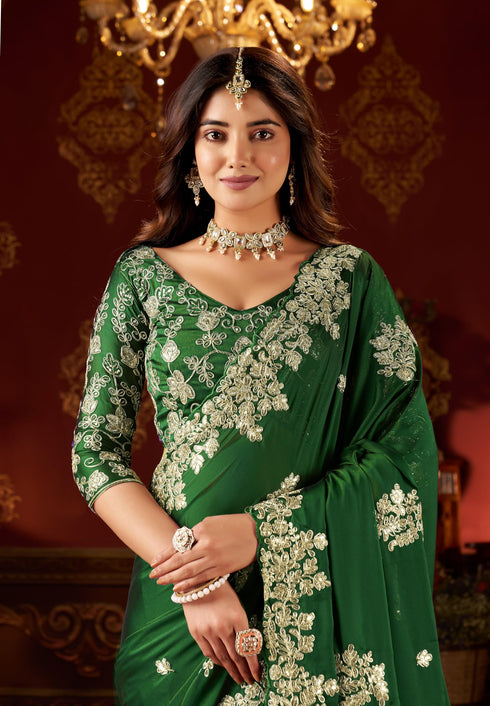 Vasthrlay Embroidery Saree