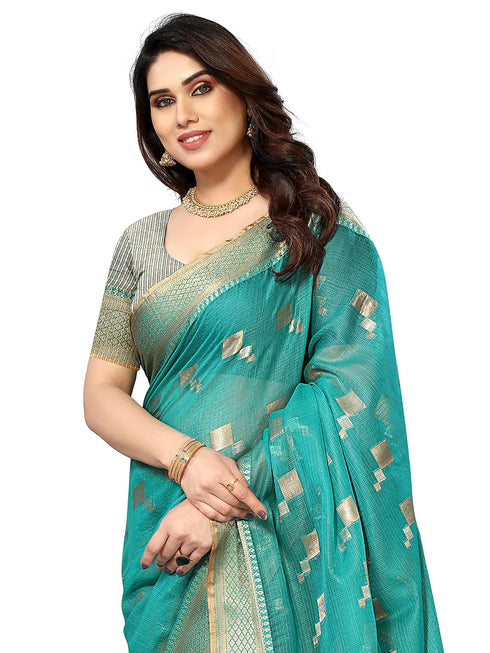 VasthrlayManipuri Jacquard Unstitched Black Free Ethnic Wear