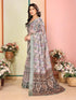 Vasthrlay Digital Printed Unstitched Brown Free Ethnic Wear