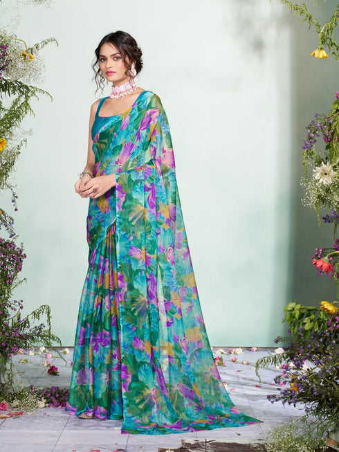 Vasthrlay Chiffon Saree