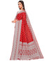 Vasthrlay Banarasi Red Ethnic Wear