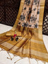 Vasthrlay Tussar Saree Designer Weaving Contrast