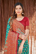 Vasthrlay Banarasi Premium Red Ethnic Wear