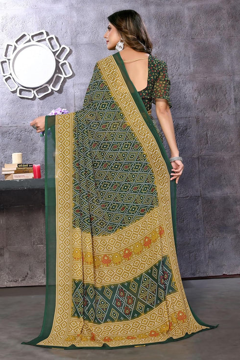 Vasthrlay Georgette Material Dalisha Ethnic Wear