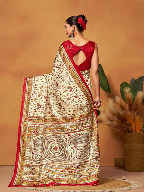 Vasthrlay Printed Saree